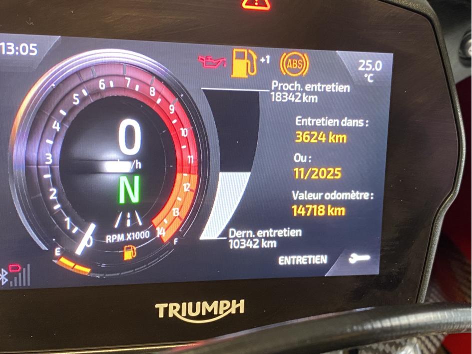 TRIUMPH SPEED TRIPLE 1200 RR
